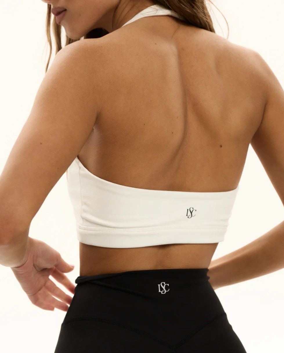 Biały top Halter - Image #6
