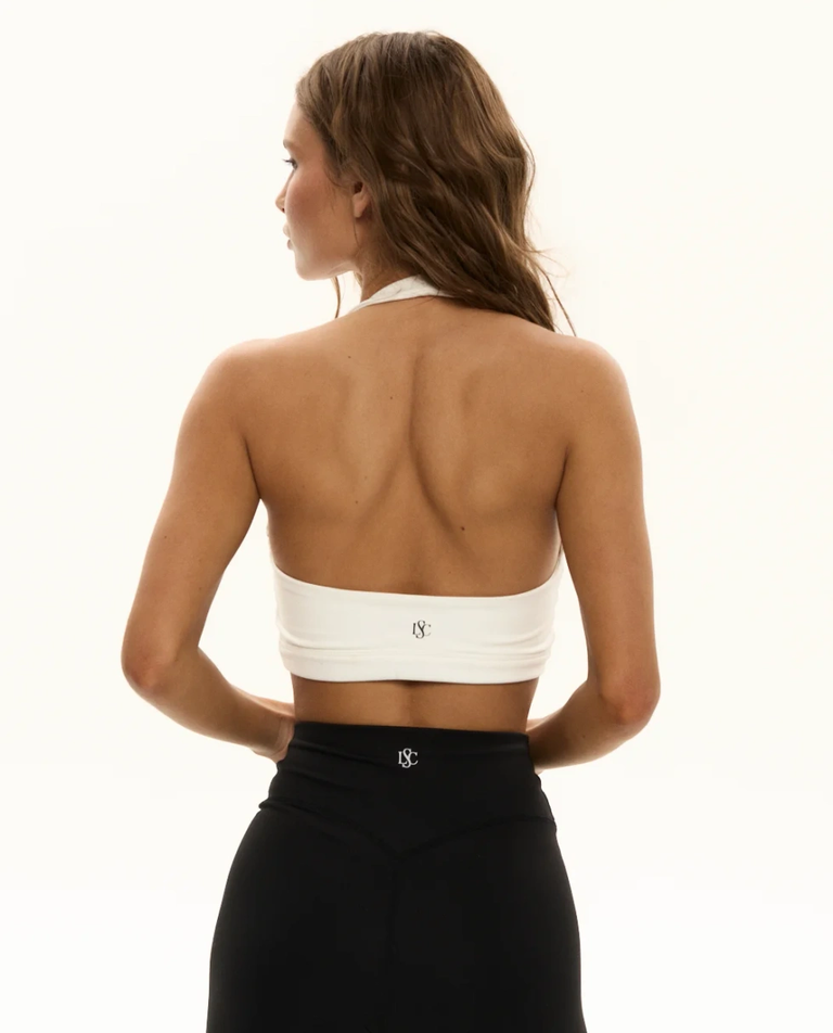 Biały top Halter - Image #8