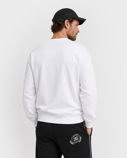 Biała bluza z nadrukiem - Image #3