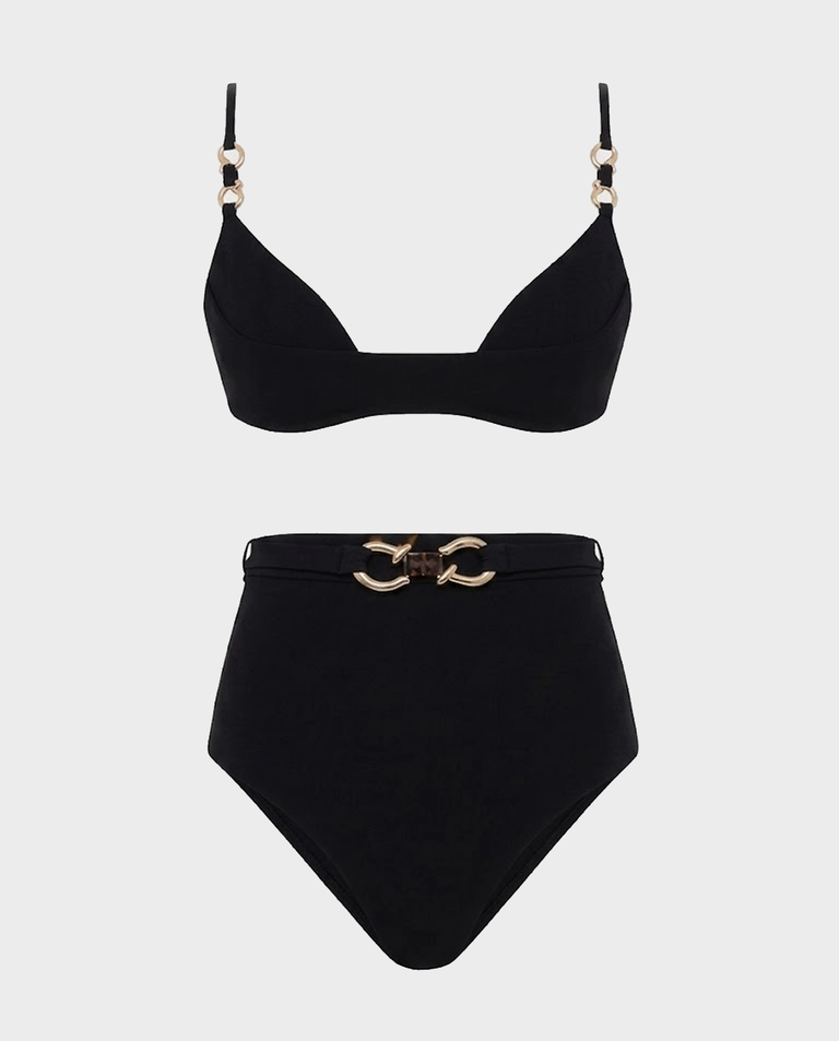 Czarne bikini Mahon