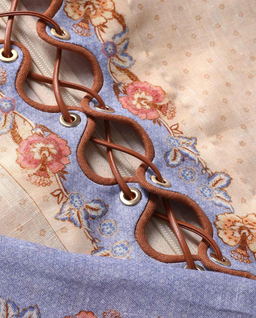 Lniana sukienka w kwiaty Indra Tunic Mini - Image #5