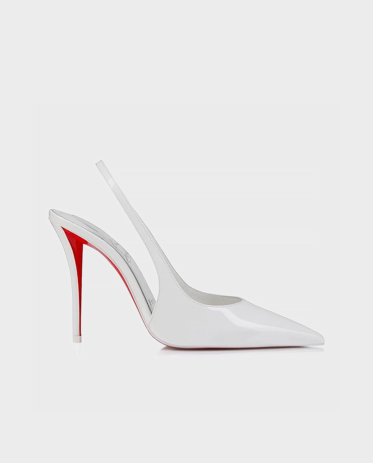 Białe szpilki Miss Z Sling Back 100 - Image #0