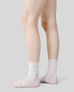 Białe skarpetki Lina (2-pack) - Image #1