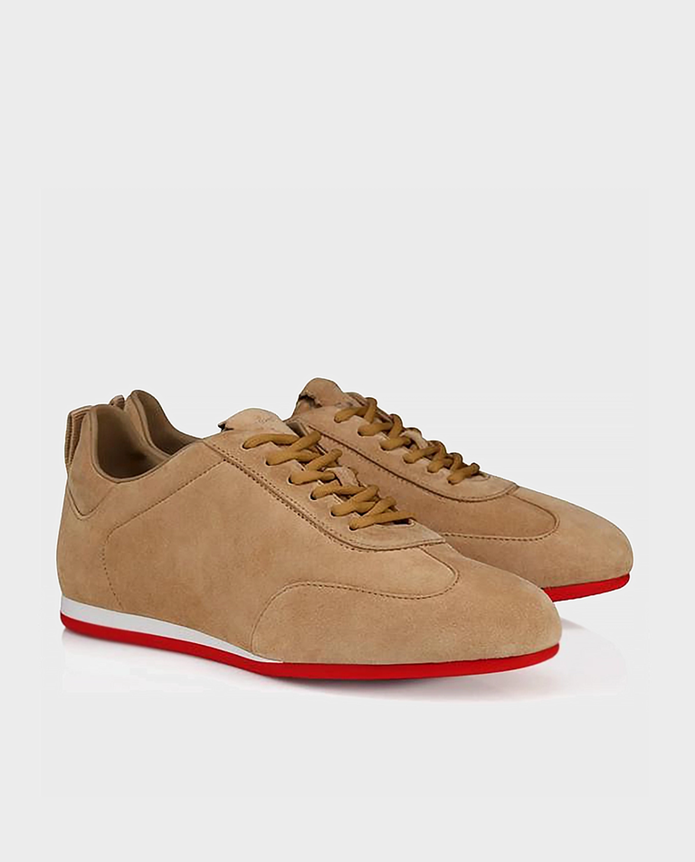 Ciemnobeżowe sneakersy Eleonora Flex