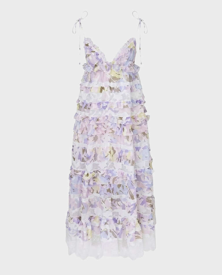 Sukienka w kwiaty Solstice Midi