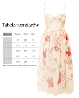 Sukienka w kwiaty Roselight Midi - Image #7
