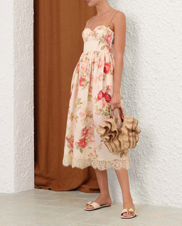 Sukienka w kwiaty Roselight Midi - Image #3
