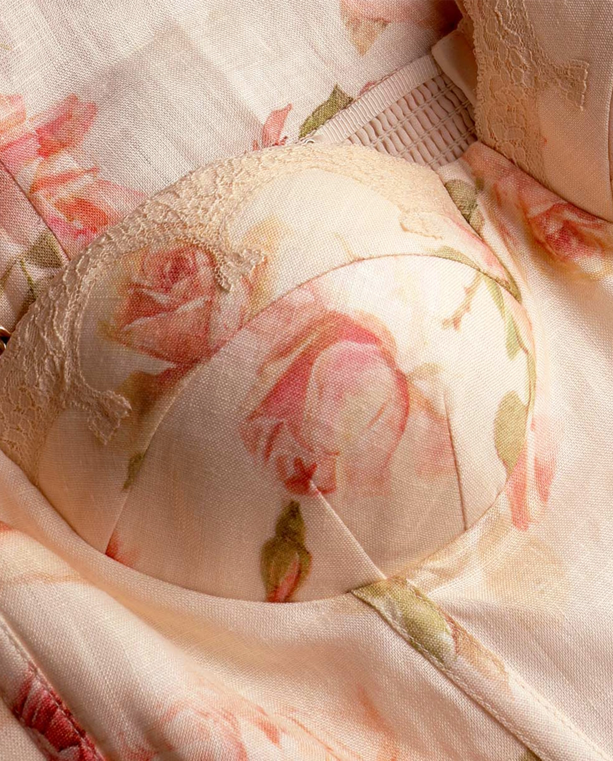 Sukienka w kwiaty Roselight Midi - Image #6