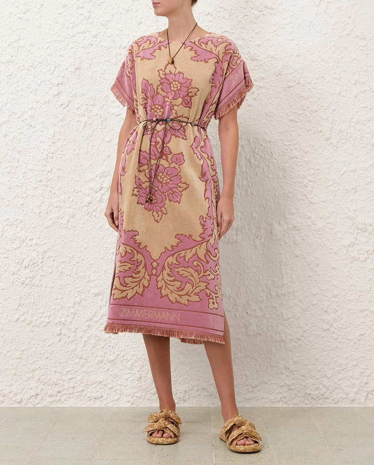 Sukienka frotte Aster Midi