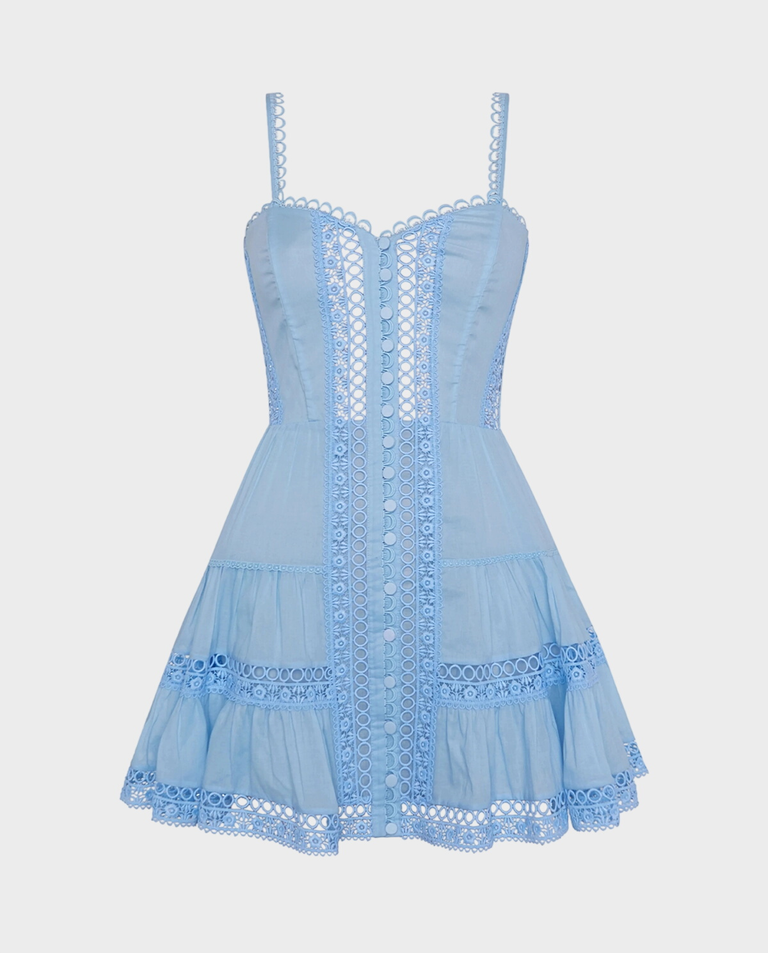 Niebieska sukienka Lenora Mini
