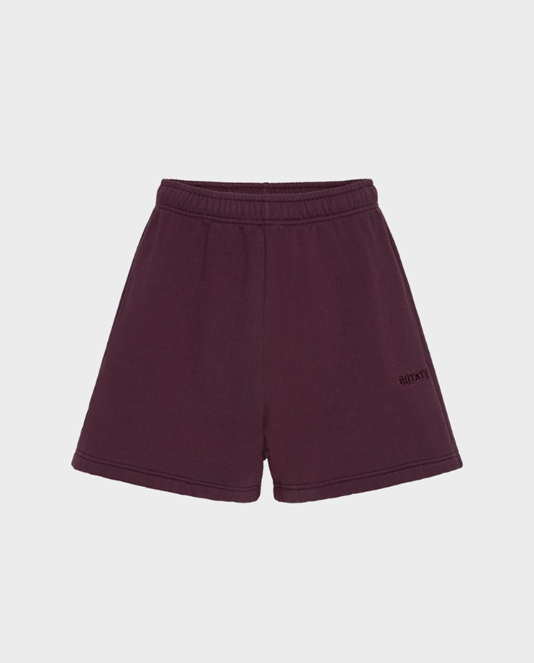 Bordowe spodenki Heavy Sweat
