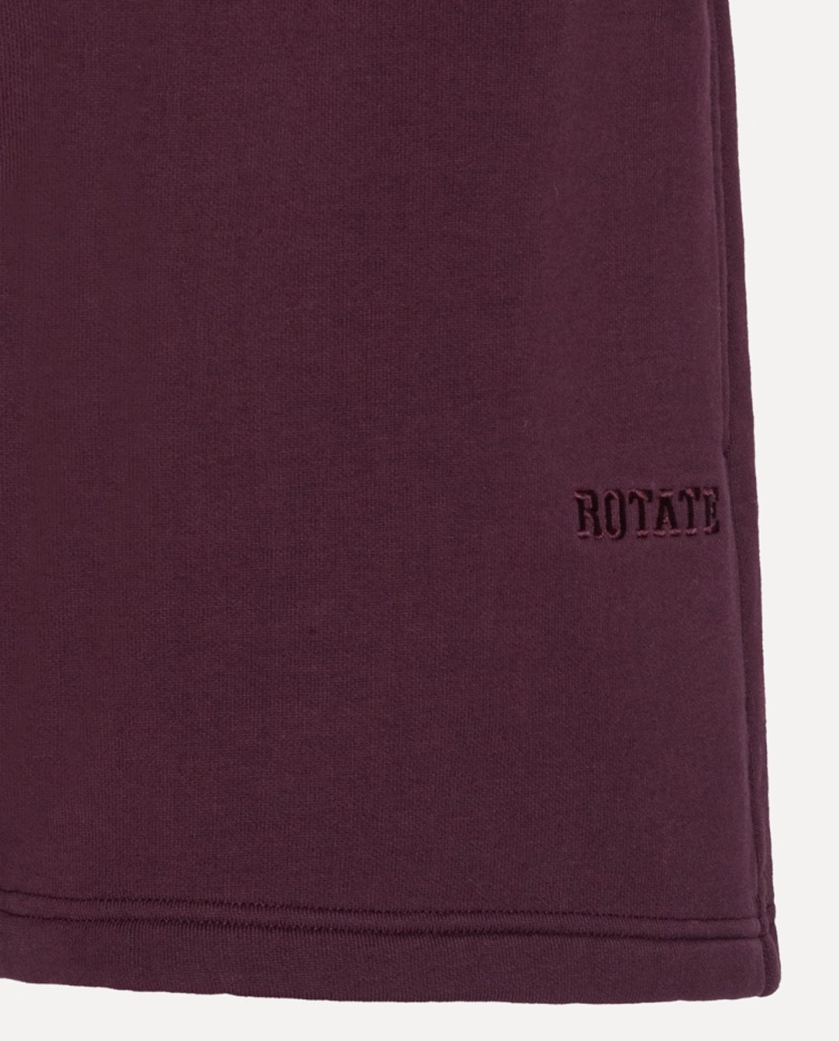 Bordowe spodenki Heavy Sweat - Image #4