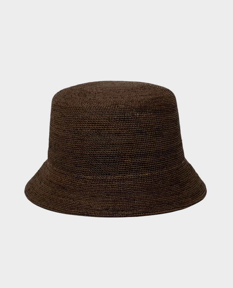 Kapelusz Raffia Bucket Hat - No.06