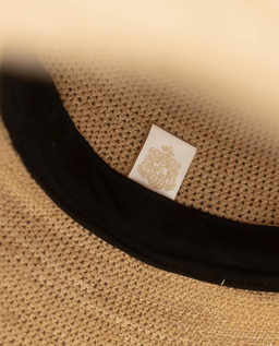 Beżowy kapelusz Raffia Bucket Hat - Image #4