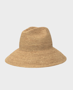 Kapelusz Raffia Fedora - Image #3