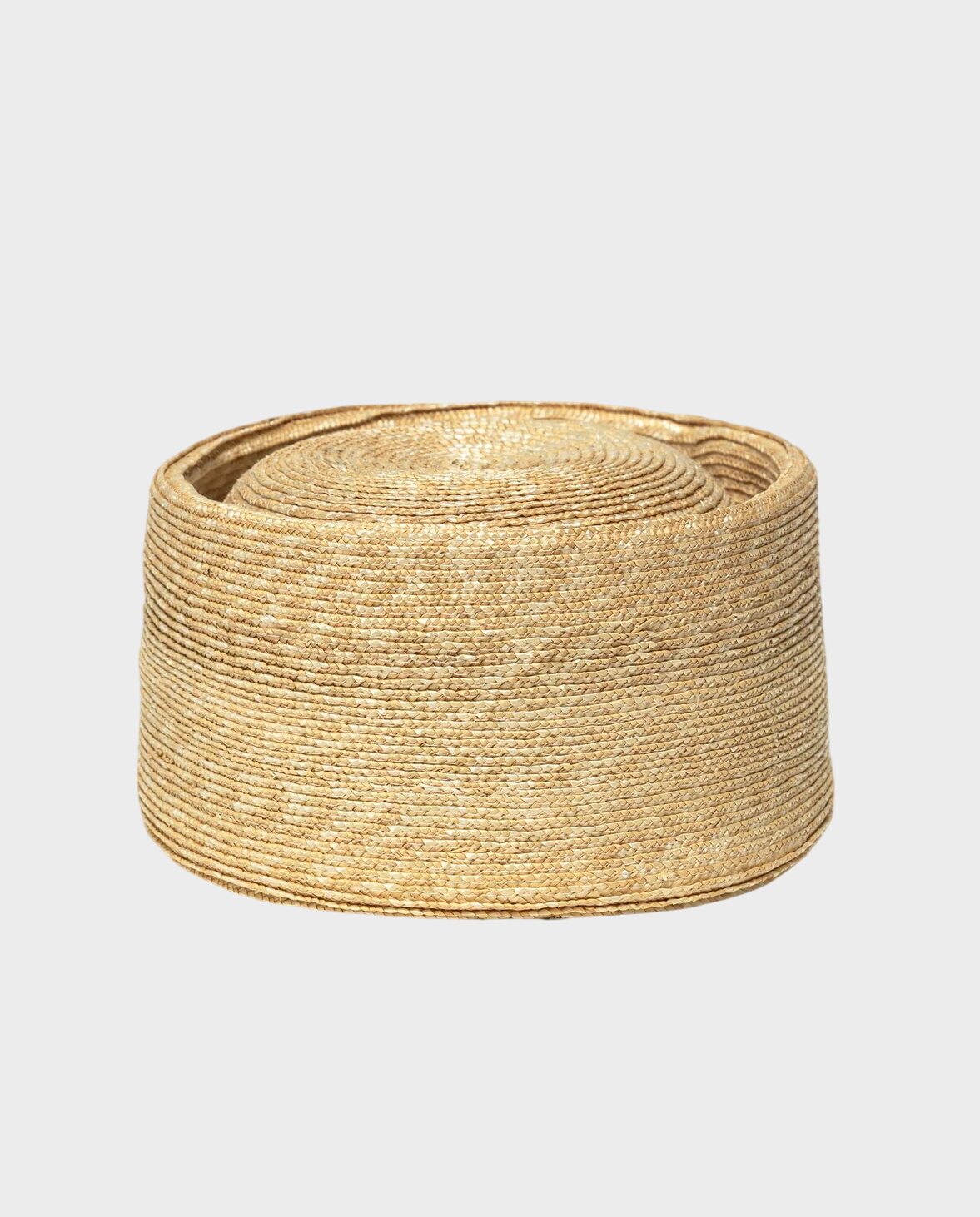 Kapelusz Natural Straw Pillbox - Image #0