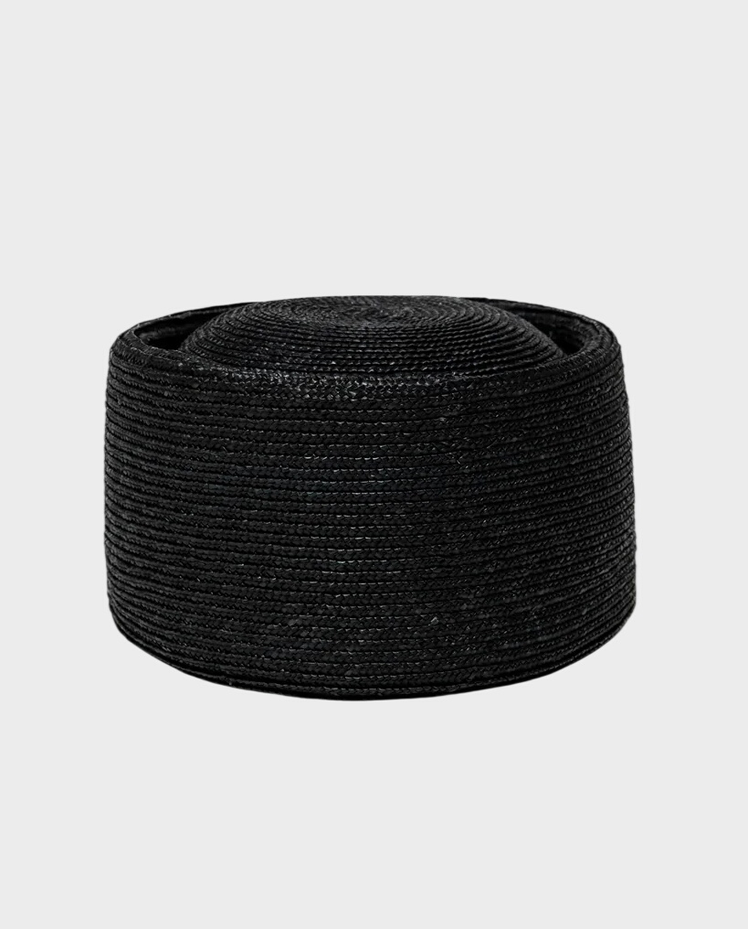 Kapelusz Natural Straw Pillbox - Image #0