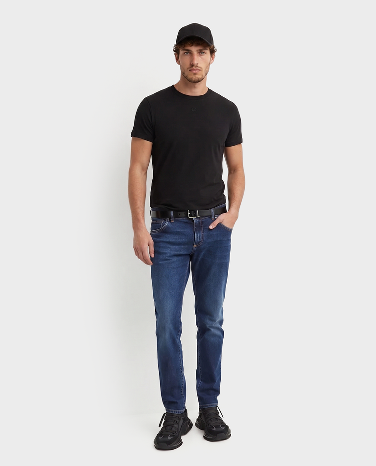 Grantowe jeansy Slim Fit