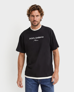 Czarny t-shirt z logo - Image #0