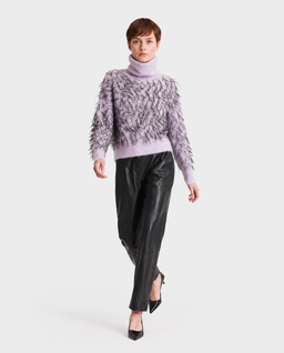 Fioletowy sweter Eldi - Image #3