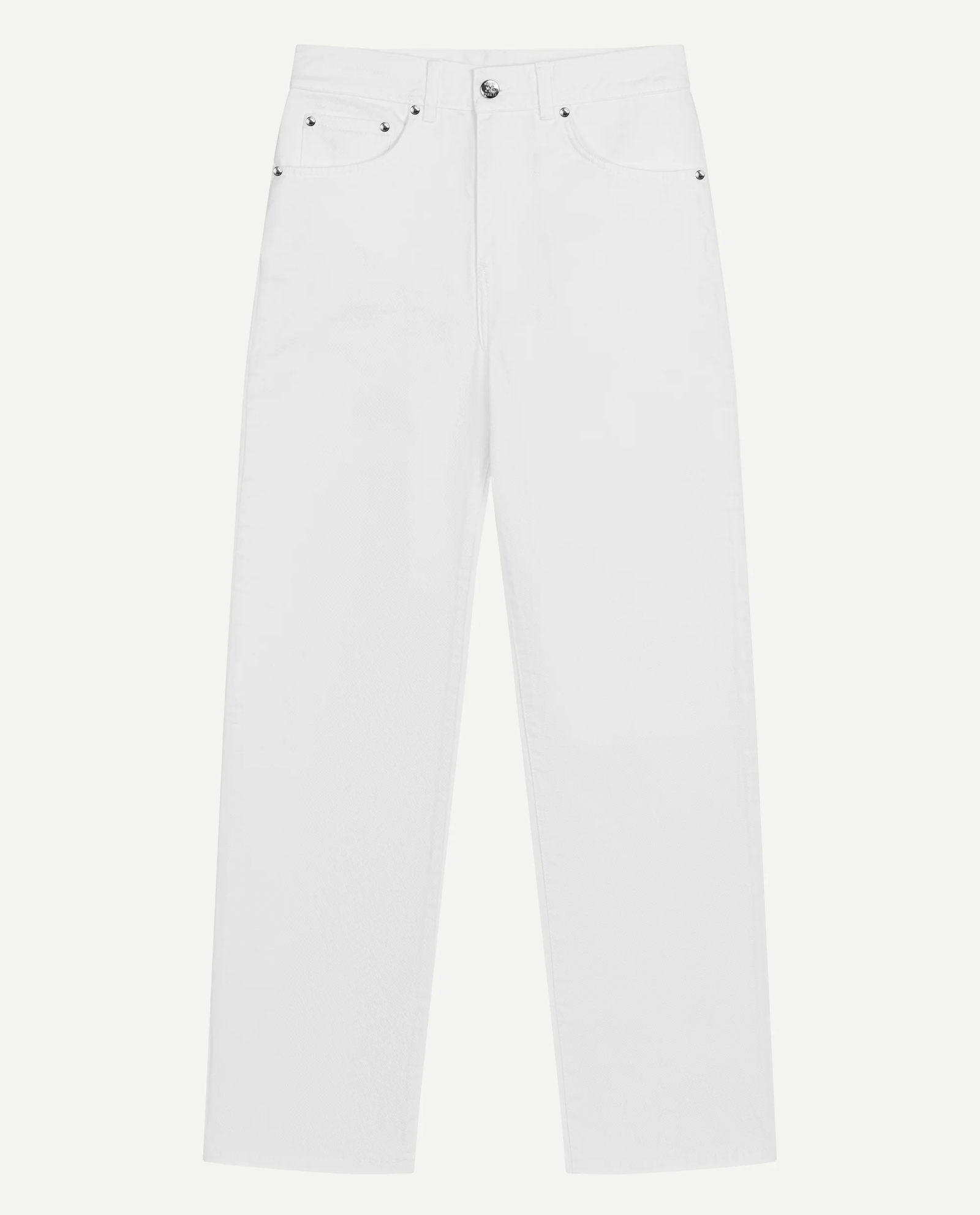 Białe spodnie jeansowe Denim Dream - Image #4