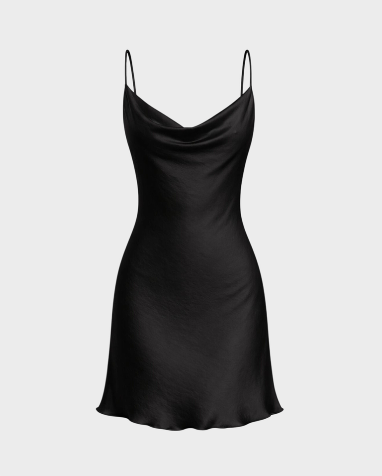 Czarna mini sukienka Selena