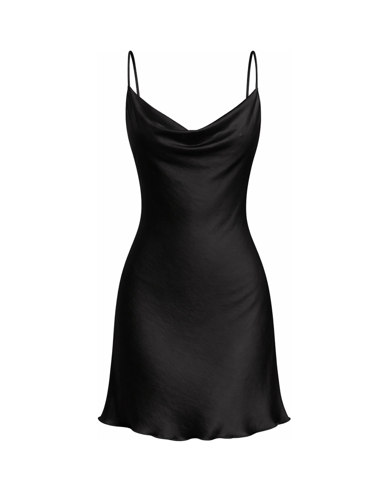Czarna mini sukienka Selena - Image #6