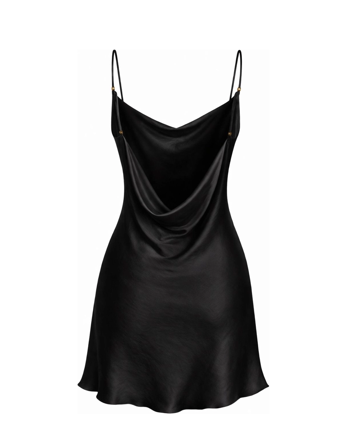Czarna mini sukienka Selena - Image #7
