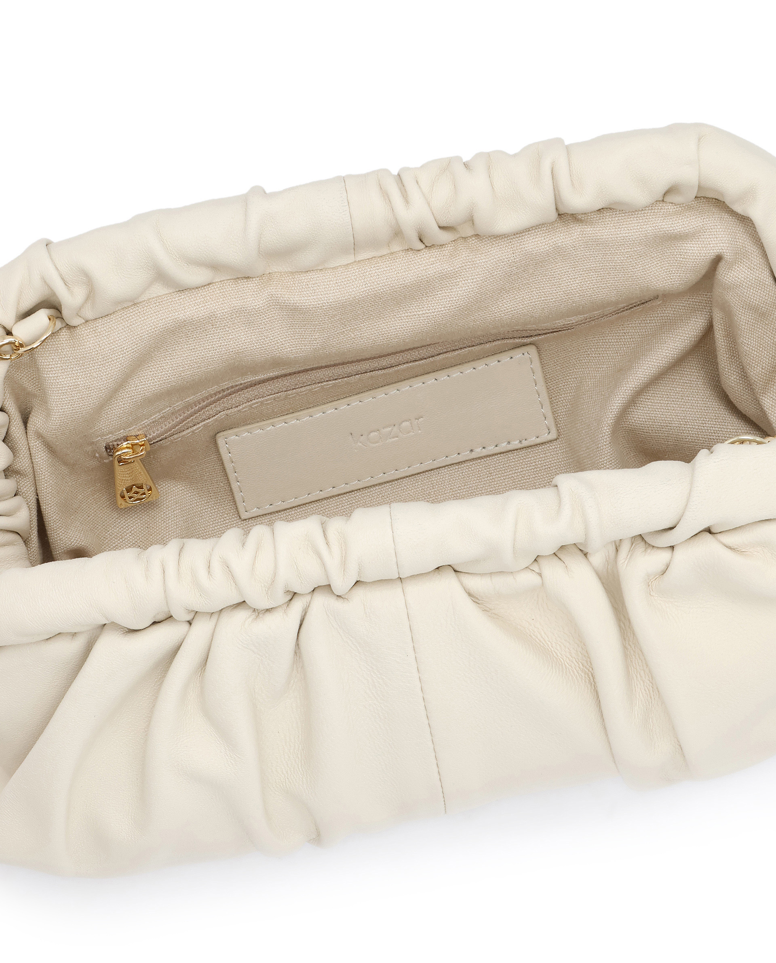 Torebka pouch bag z miękkiej skóry Evening S - Image #5