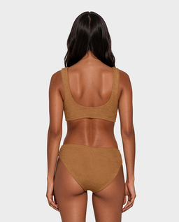 Brązowy komplet bikini Xandra - Image #2