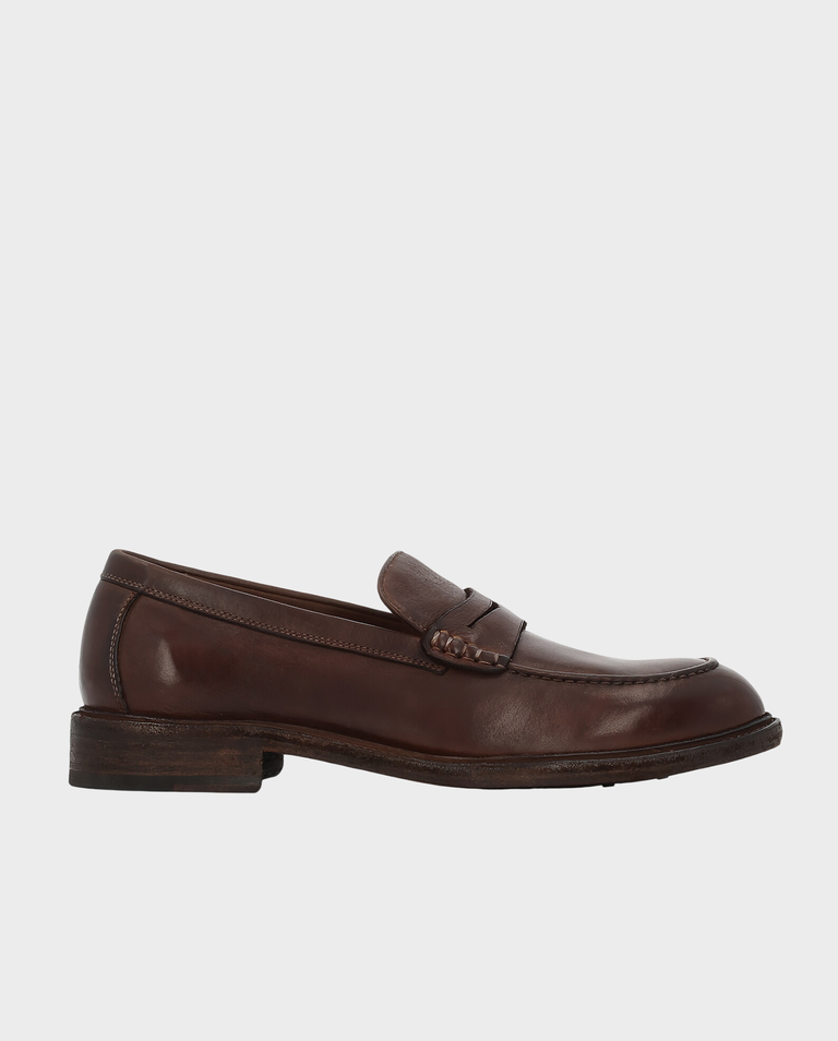 Eleganckie skórzane loafersy Grantes
