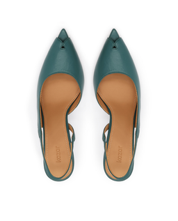 Czółenka slingback z wydłużonymi otwartymi noskami Basilia - Image #4