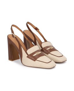 Czółenka slingback z nutą nowoczesnej elegancji Lucine - Image #2