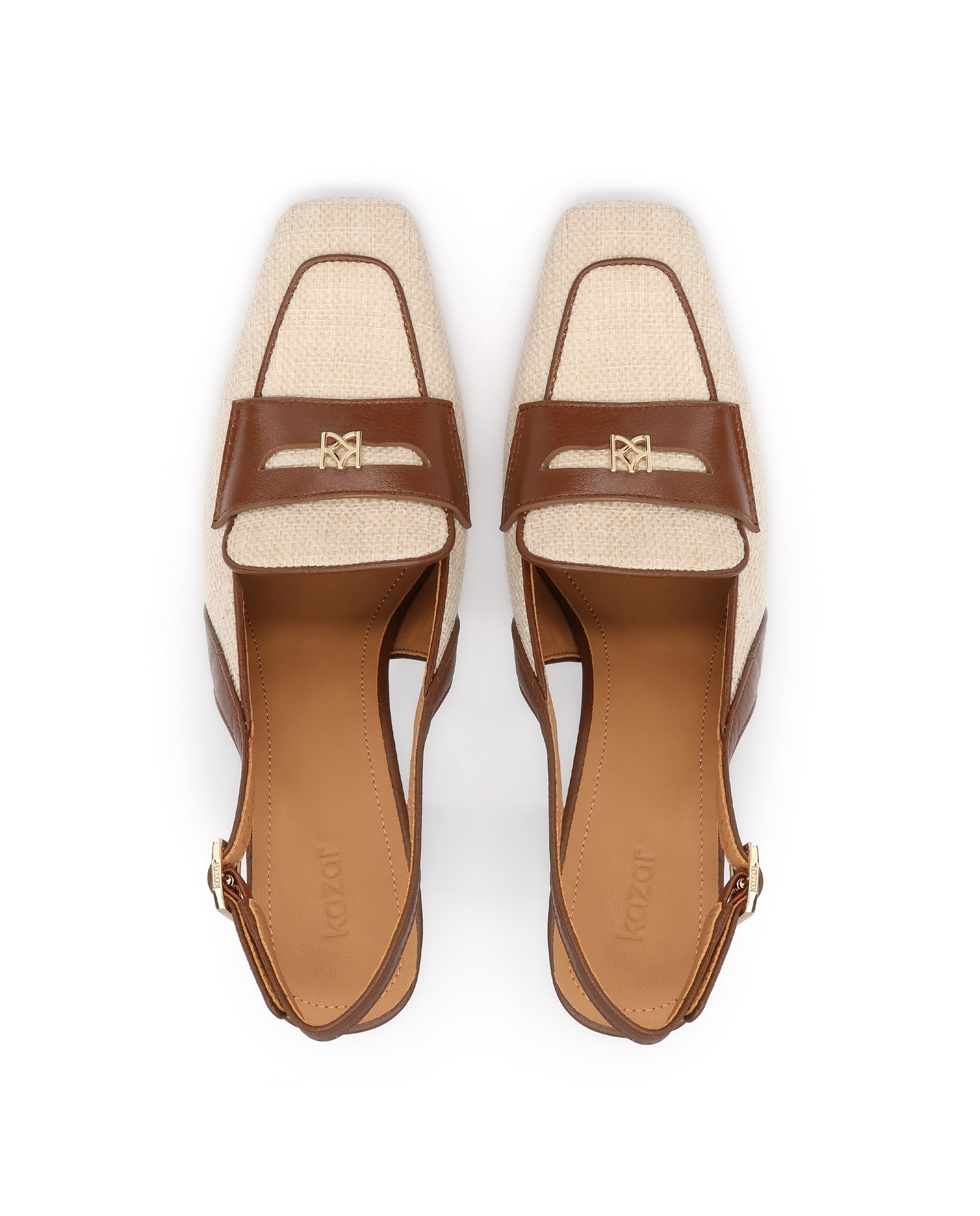 Czółenka slingback z nutą nowoczesnej elegancji Lucine - Image #4