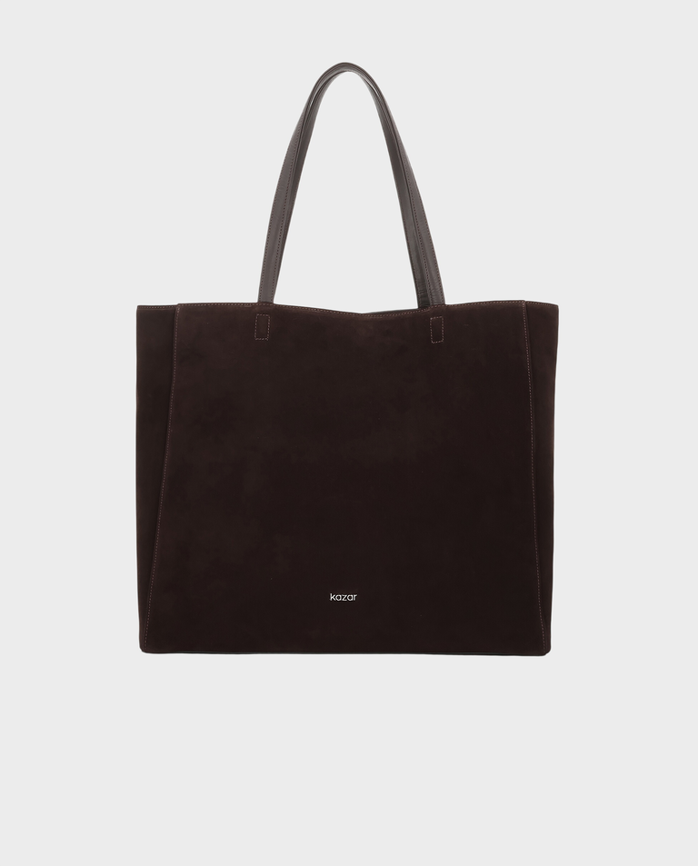 Duża torebka shopper z zamszu Dairine