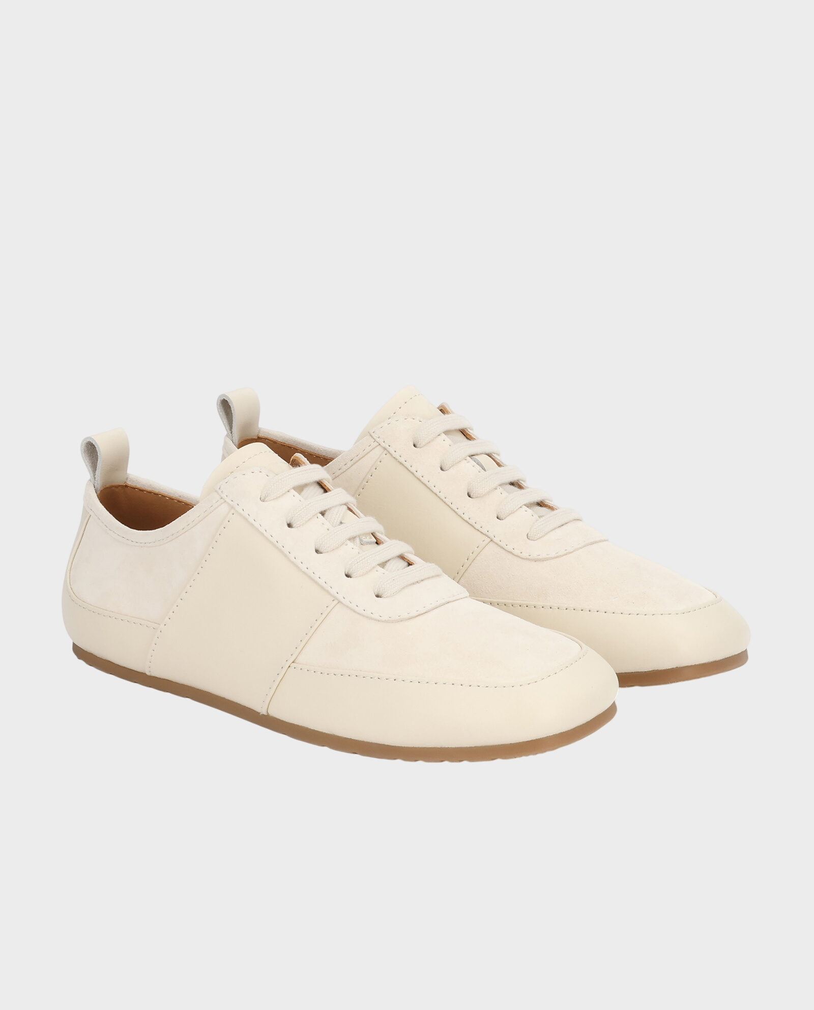 Płaskie skórzane sneakersy Varita - Image #0