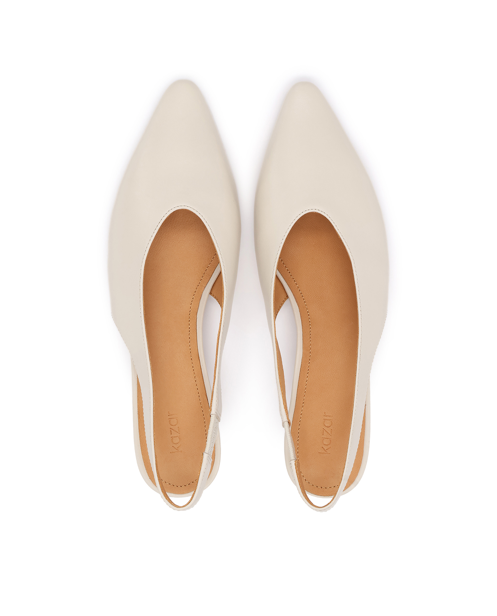 Czółenka slingback na niskim obcasie Sofiya - Image #4