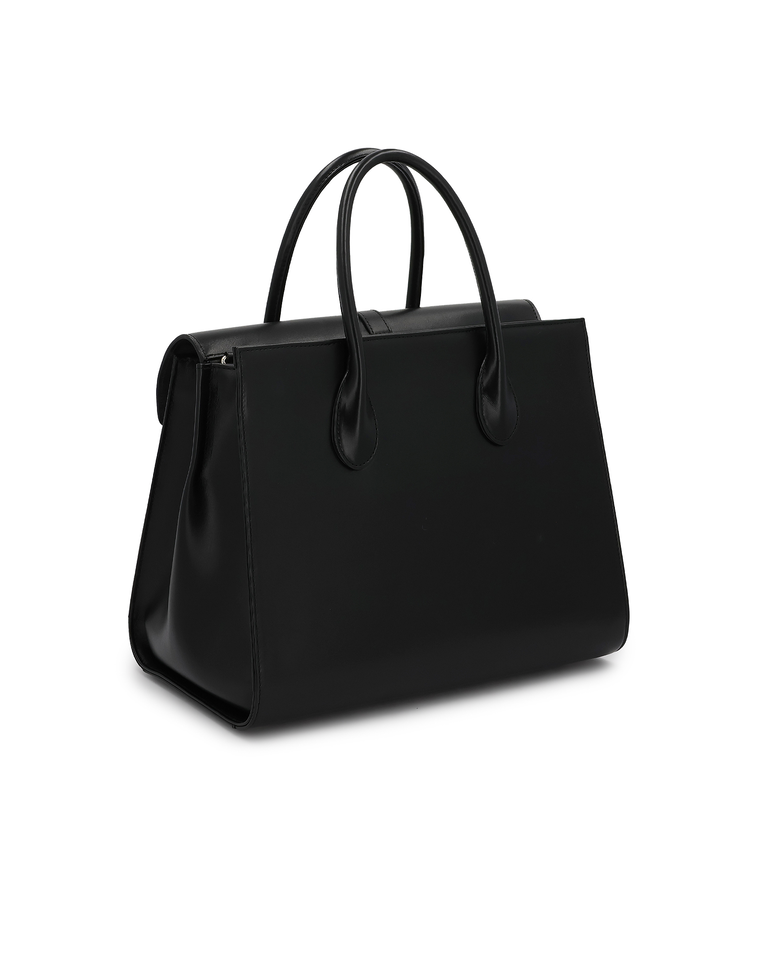 Elegancka czarna torebka typu kuferek Felicite L - Image #5