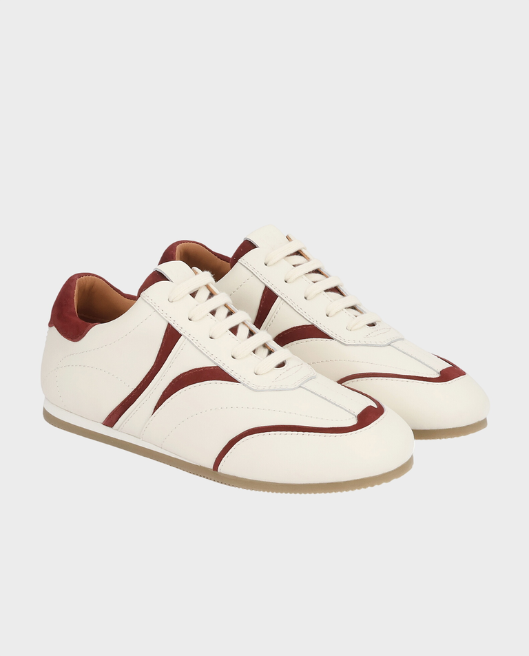 Skórzane sneakersy w stylu vintage Evrin