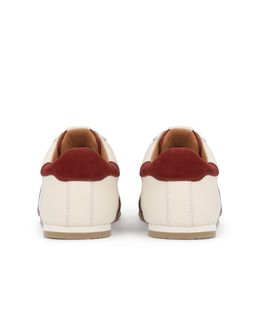 Skórzane sneakersy w stylu vintage Evrin - Image #2