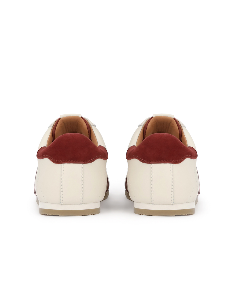 Skórzane sneakersy w stylu vintage Evrin - Image #2