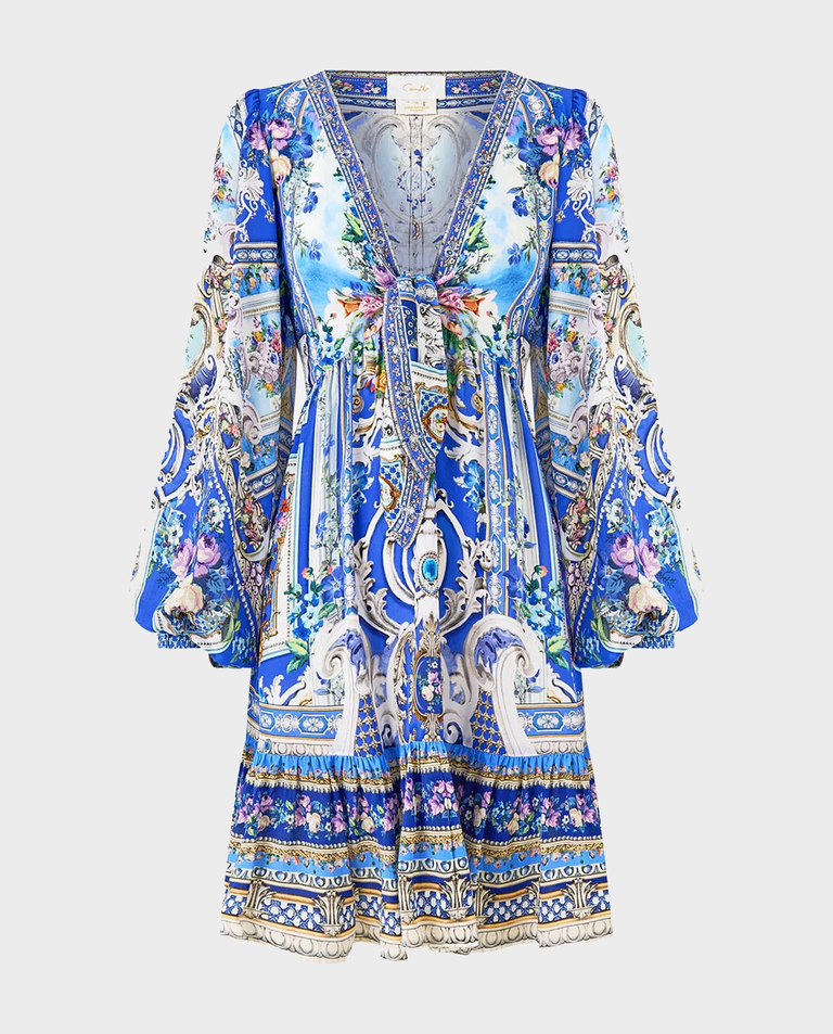 Jedwabna sukienka Ottoman Opulence