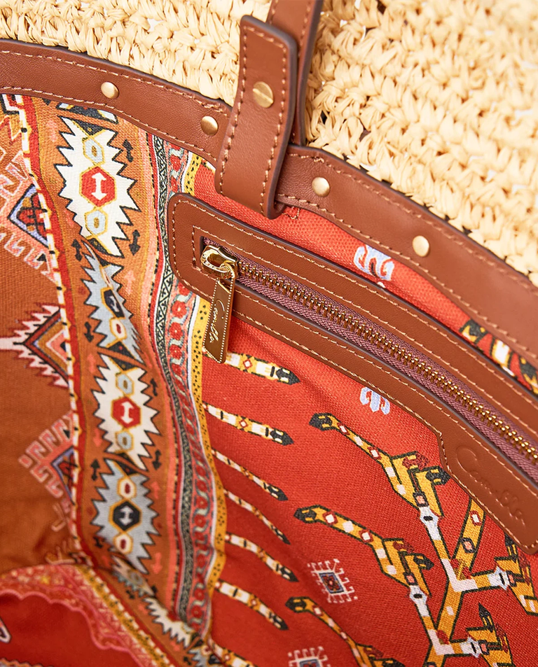 Torba z rafii z frędzlami - Image #4