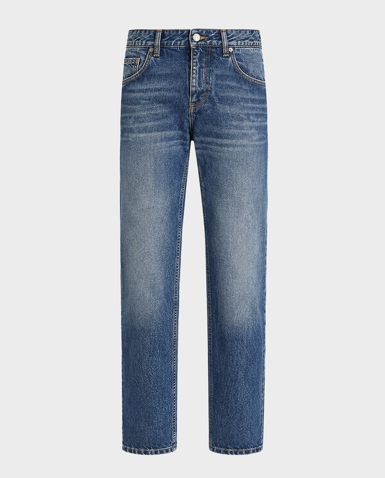 Niebieskie jeansy Regular Fit