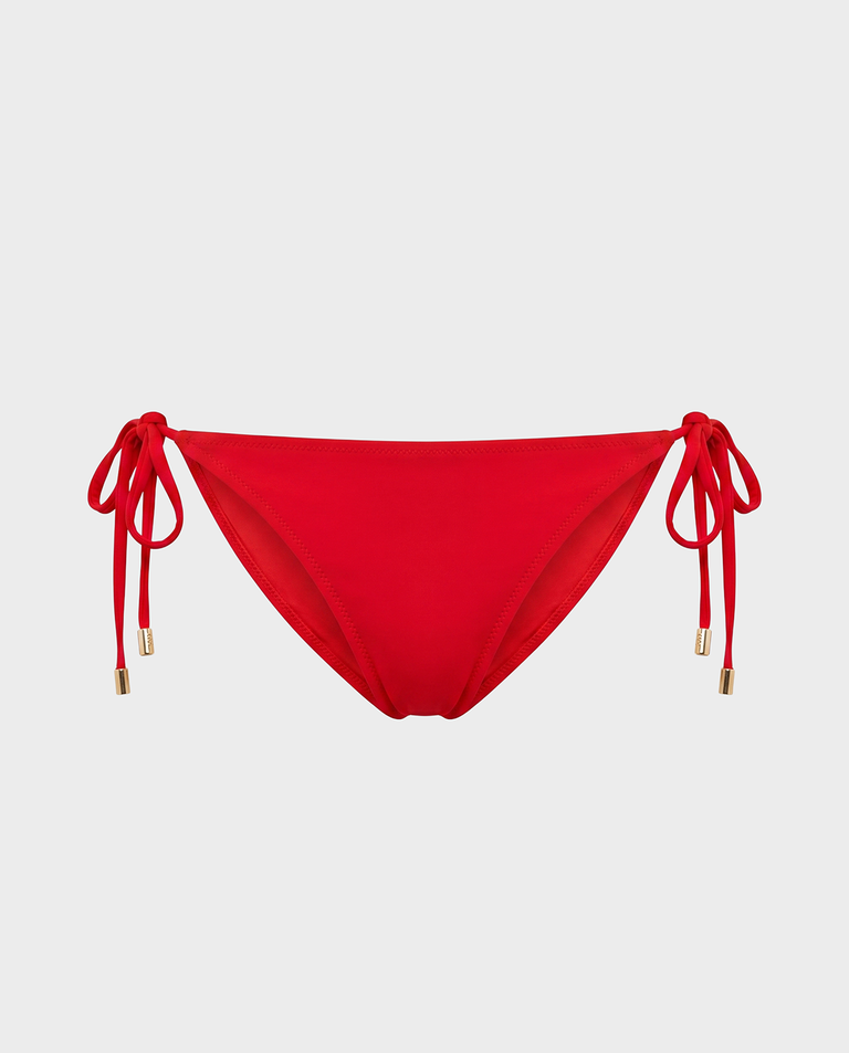 Czerwony dół od bikini Maldives