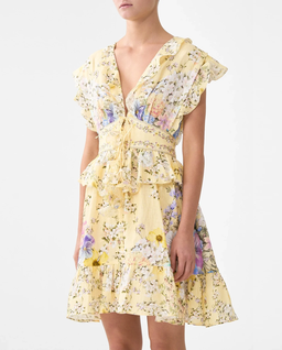 Lniana sukienka w kwiaty Darling Buds - Image #3
