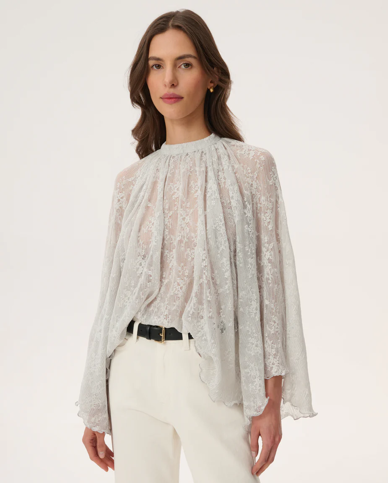Koronkowa bluzka z szerokimi rękawami Paloma