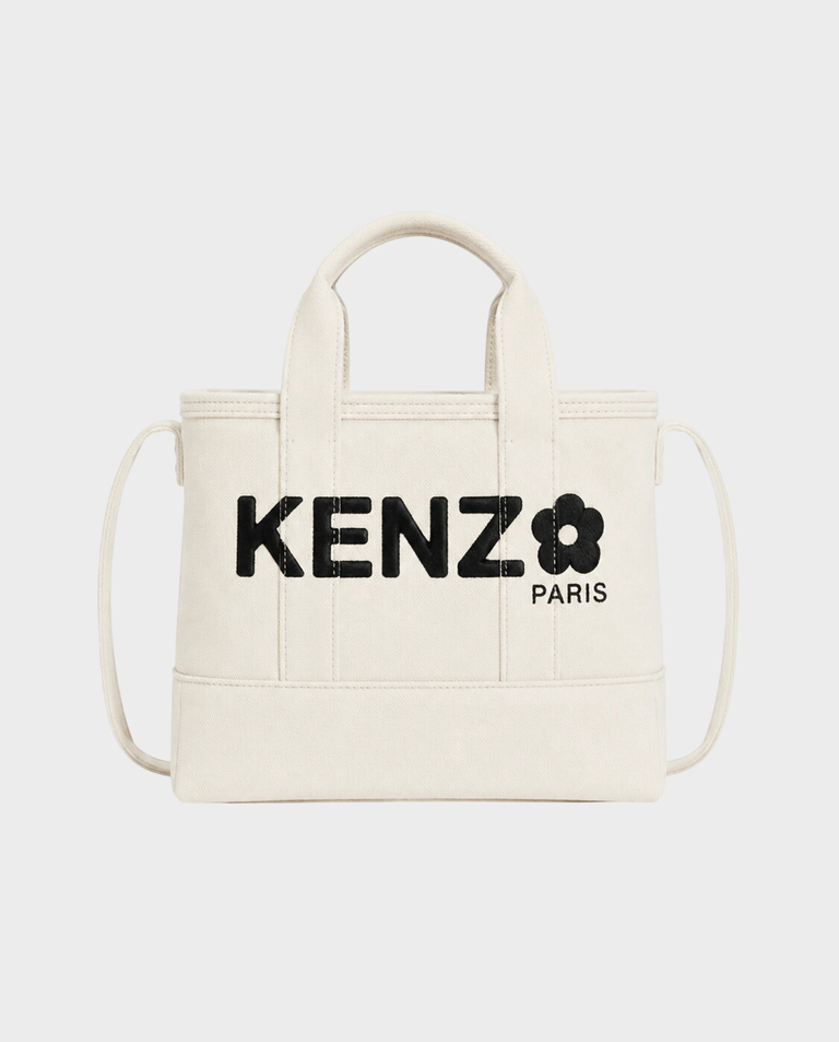 Biała torba shopper Kenzo Utility Small