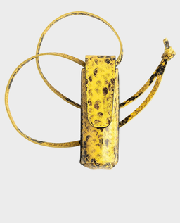 Żółte etui na szminkę Python - Image #0
