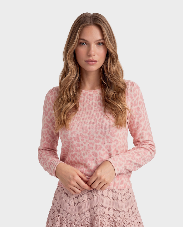 Wzorzysty sweter Margarita